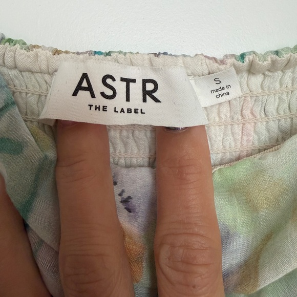 Astr Blue and Green Floral Mini Dress - Picture 7 of 15